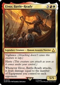 Eivor, Battle-Ready - Universes Beyond: Assassin's Creed - Magic: The Gathering card