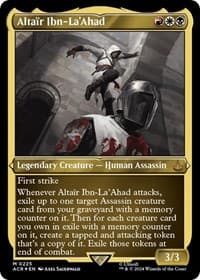 Altair Ibn-La'Ahad (Foil Etched) - Universes Beyond: Assassin's Creed - Magic: The Gathering card