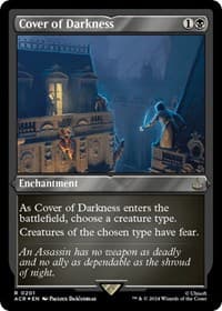 Cover of Darkness (Foil Etched) - Universes Beyond: Assassin's Creed - Magic: The Gathering card