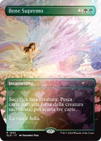 Greater Good (Italian) - "Bene Supremo" (Rainbow Foil) - Secret Lair Drop Series - Magic: The Gathering card