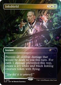 Inkshield (Rainbow Foil) - Secret Lair Drop Series - Magic: The Gathering card