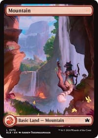 Mountain (0274) - Bloomburrow - Magic: The Gathering card