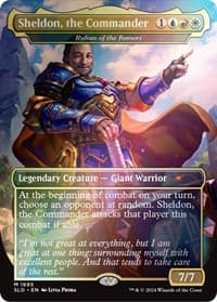 Sheldon, the Commander - Ruhan of the Fomori (Rainbow Foil) - Secret Lair Drop Series - Magic: The Gathering card