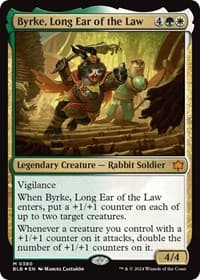 Byrke, Long Ear of the Law - Bloomburrow - Magic: The Gathering card