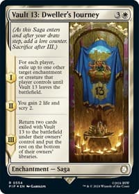 Vault 13: Dweller's Journey (Surge Foil) - Universes Beyond: Fallout - Magic: The Gathering card