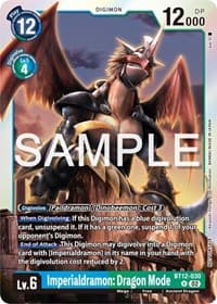 Imperialdramon: Dragon Mode (Event Pack 6) - Across Time - Digimon Card Game card