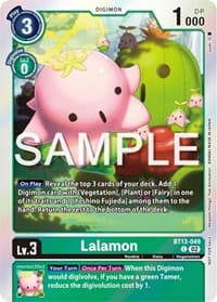 Lalamon (Event Pack 6) - Versus Royal Knights - Digimon Card Game card
