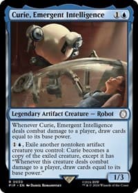 Curie, Emergent Intelligence - Universes Beyond: Fallout - Magic: The Gathering card
