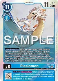 Plesiomon (Event Pack 6) - Draconic Roar - Digimon Card Game card