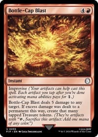 Bottle-Cap Blast - Universes Beyond: Fallout - Magic: The Gathering card