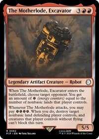 The Motherlode, Excavator - Universes Beyond: Fallout - Magic: The Gathering card