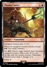 Plasma Caster - Universes Beyond: Fallout - Magic: The Gathering card