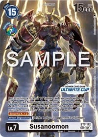 Susanoomon (Ultimate Cup 2024 Borderless) - Next Adventure - Digimon Card Game card