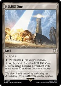 HELIOS One (Surge Foil) - Universes Beyond: Fallout - Magic: The Gathering card
