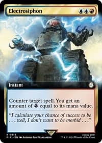 Electrosiphon (Extended Art) - Universes Beyond: Fallout - Magic: The Gathering card