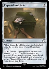 Expert-Level Safe (Surge Foil) - Universes Beyond: Fallout - Magic: The Gathering card