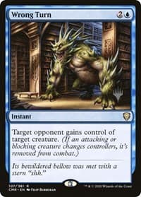 Wrong Turn - Promo Pack: Murders at Karlov Manor - Magic: The Gathering card