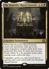 The Kenriths' Royal Funeral - Promo Pack: Murders at Karlov Manor - Magic: The Gathering card