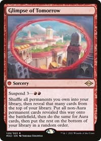 Glimpse of Tomorrow - Promo Pack: Murders at Karlov Manor - Magic: The Gathering card