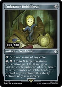 Endurance Bobblehead (Serial Numbered) - Universes Beyond: Fallout - Magic: The Gathering card