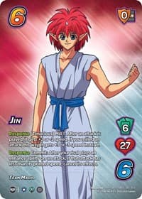 Jin (XR) - Yu Yu Hakusho: Dark Tournament - UniVersus card