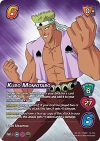 Kuro Momotaro (XR) - Yu Yu Hakusho: Dark Tournament - UniVersus card