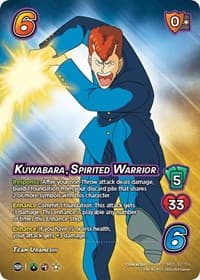 Kuwabara, Spirited Warrior (XR) - Yu Yu Hakusho: Dark Tournament - UniVersus card