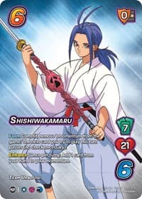 Shishiwakamaru (XR) - Yu Yu Hakusho: Dark Tournament - UniVersus card