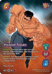 Younger Toguro (XR) - Yu Yu Hakusho: Dark Tournament - UniVersus card