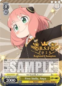 First Stella, Anya (Spring Fest 2024) - Bushiroad Event Cards - Weiss Schwarz card