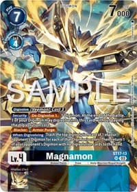 Magnamon - Starter Deck 17: Double Typhoon Advanced Deck Set - Digimon Card Game card