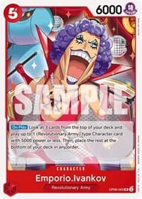 Emporio.Ivankov - Wings of the Captain - One Piece Card Game card
