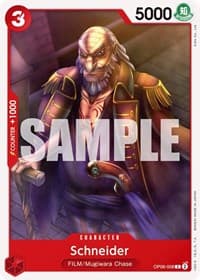 Schneider - Wings of the Captain - One Piece Card Game card
