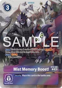 Mist Memory Boost! (Bonus Pack) - Starter Deck 17: Double Typhoon Advanced Deck Set - Digimon Card Game card