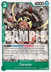 Daruma - Wings of the Captain - One Piece Card Game card