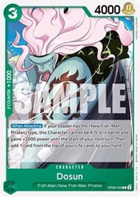 Dosun - Wings of the Captain - One Piece Card Game card