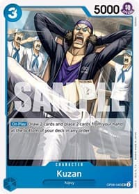 Kuzan - Wings of the Captain - One Piece Card Game card