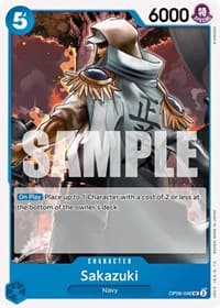 Sakazuki - Wings of the Captain - One Piece Card Game card