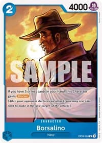 Borsalino - Wings of the Captain - One Piece Card Game card