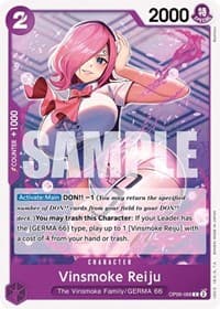 Vinsmoke Reiju (068) - Wings of the Captain - One Piece Card Game card