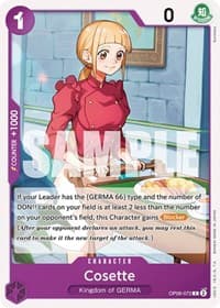 Cosette - Wings of the Captain - One Piece Card Game card