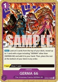 GERMA 66 - Wings of the Captain - One Piece Card Game card