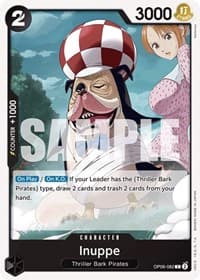 Inuppe - Wings of the Captain - One Piece Card Game card