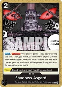 Shadows Asgard - Wings of the Captain - One Piece Card Game card