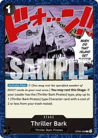 Thriller Bark - Wings of the Captain - One Piece Card Game card