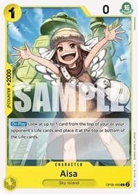 Aisa - Wings of the Captain - One Piece Card Game card