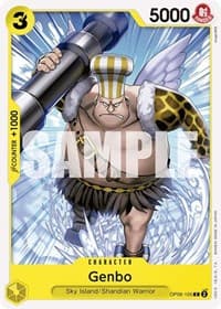 Genbo - Wings of the Captain - One Piece Card Game card