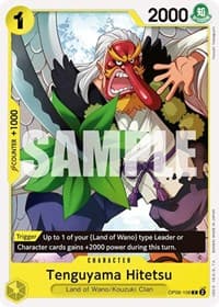 Tenguyama Hitetsu - Wings of the Captain - One Piece Card Game card