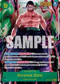 Roronoa Zoro (Alternate Art) - Wings of the Captain - One Piece Card Game card