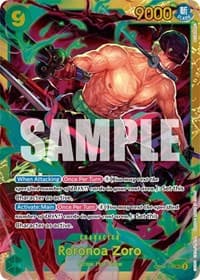Roronoa Zoro - Wings of the Captain - One Piece Card Game card